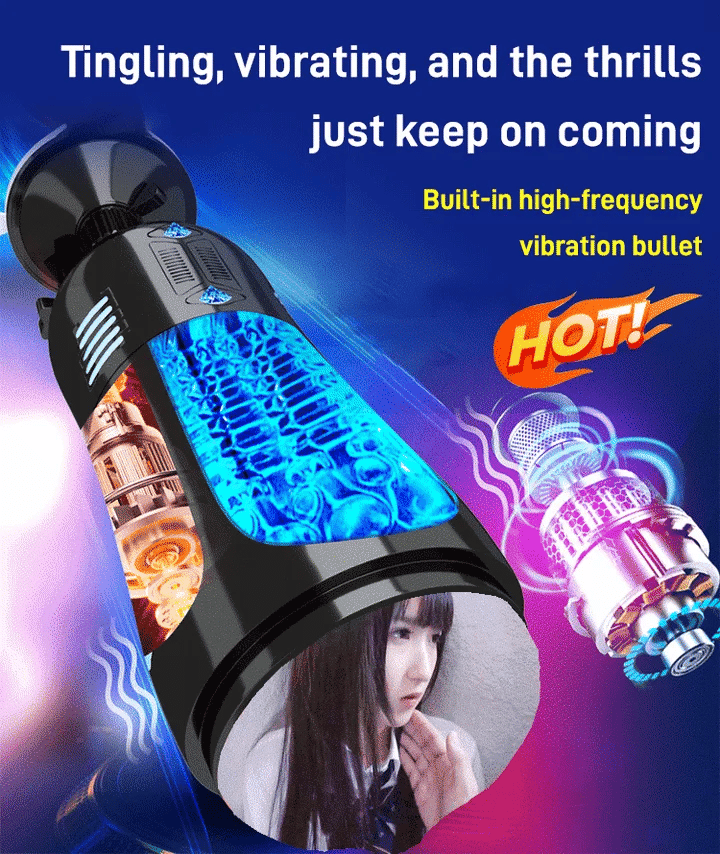 [Discreet Shipping]💥Champion Trainer! Fully Automatic Retractable Sucking Heated Decompression Cup