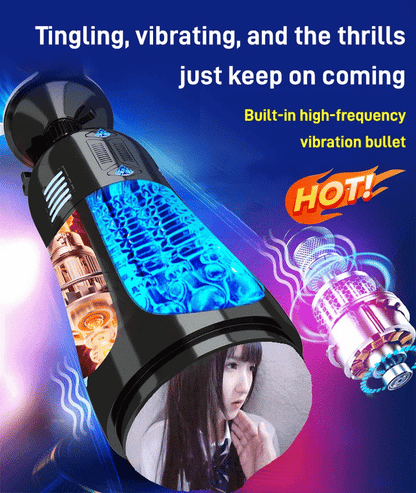 [Discreet Shipping]💥Champion Trainer! Fully Automatic Retractable Sucking Heated Decompression Cup