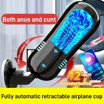 [Discreet Shipping]💥Champion Trainer! Fully Automatic Retractable Sucking Heated Decompression Cup