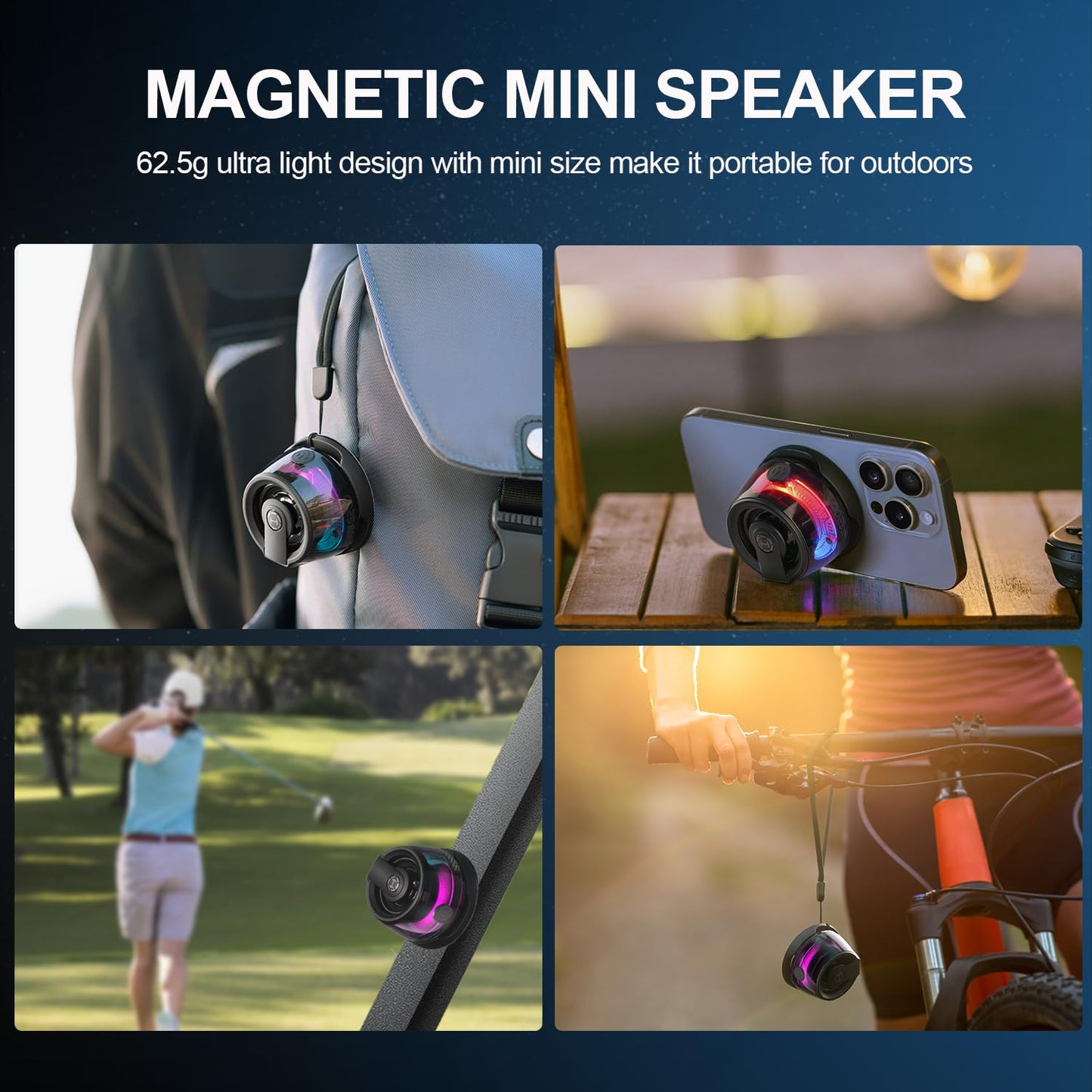 G200 Magnetic Bluetooth Speaker