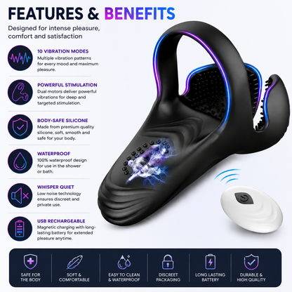 Supreme series for couples launched in 2026- 👑Vibrating Armor Men's Health Trainer