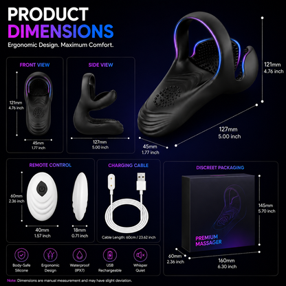 Supreme series for couples launched in 2026- 👑Vibrating Armor Men's Health Trainer