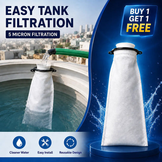 Micron Water Tank Filter - Removes Dirt & Rust | Buy 1 Get 1 Free 🔥