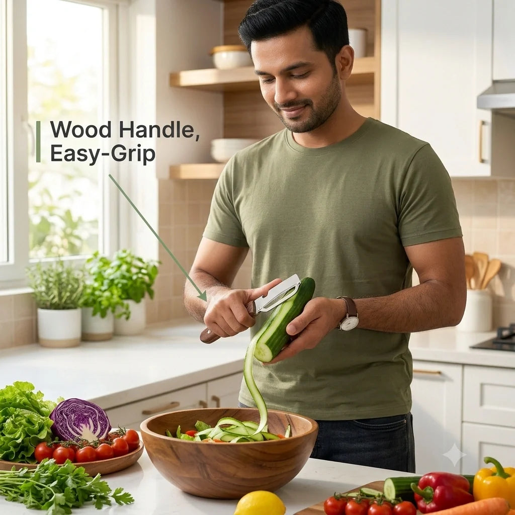 FreshPeel™ -2in1 Vegetable Peeler + Bottle Opener | Clean Peeling | Stainless Steel Blade 🔥 Buy 1 Get 1 Free 🔥