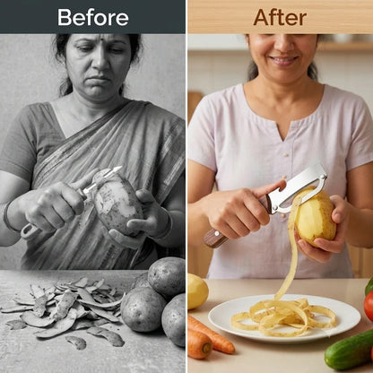 FreshPeel™ -2in1 Vegetable Peeler + Bottle Opener | Clean Peeling | Stainless Steel Blade 🔥 Buy 1 Get 1 Free 🔥
