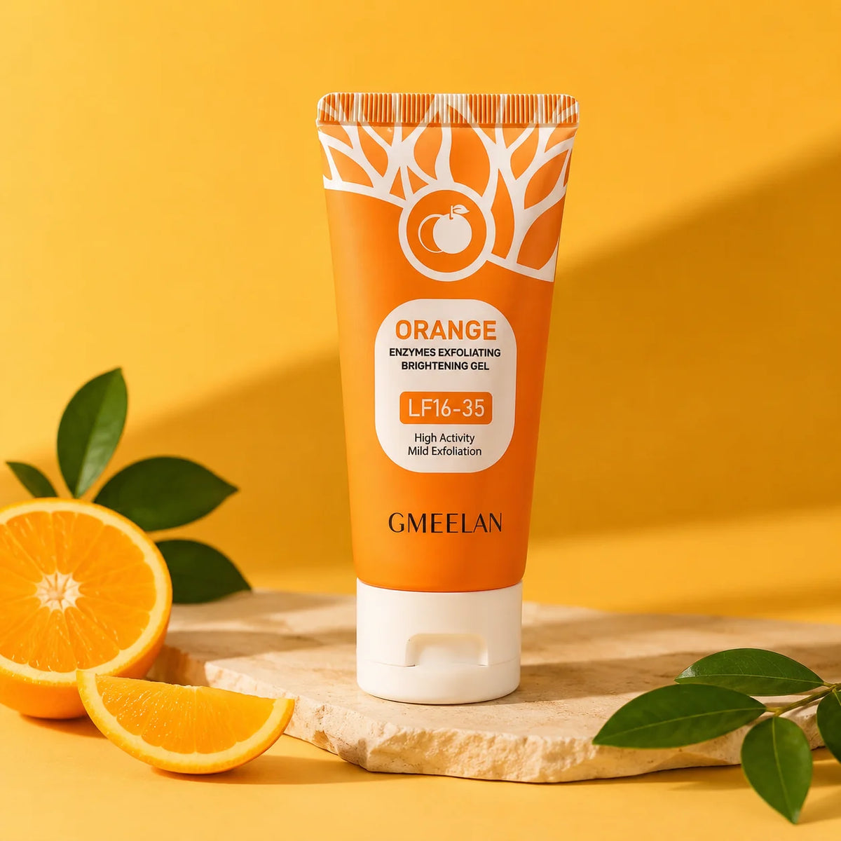 BUY 1 GET 1 FREE – Orange Enzymes Exfoliating Brightening Gel LF16-35 | Natural Face Scrub