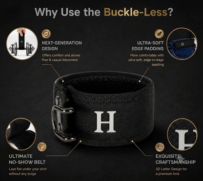 Buckle-less belt hooks (Pair Of 2)