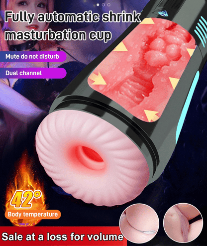[Discreet Shipping]💥Champion Trainer! Fully Automatic Retractable Sucking Heated Decompression Cup