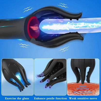 Vibrating Penis  Men'Health Trainer 3-in-1