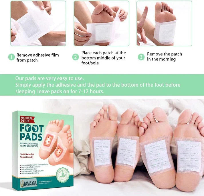 Overnight Restore™ Foot Patches | Buy 1 Get 19 FREE  🌿✨