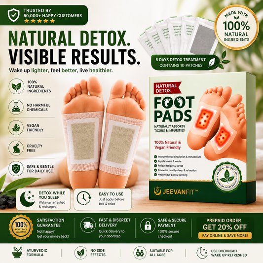 Overnight Restore™ Foot Patches | Buy 1 Get 19 FREE  🌿✨