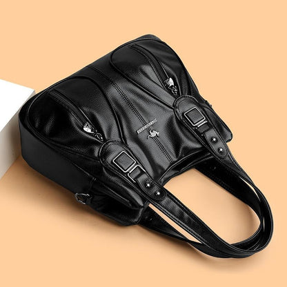 Women’s Multi-Pocket Crossbody Shoulder Handbag