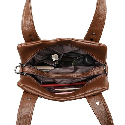 Women’s Multi-Pocket Crossbody Shoulder Handbag