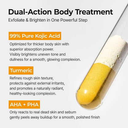 Peel Shot Spray – Instant Skin Brightening & Dark Spot Remover (Kojic Acid + Turmeric)