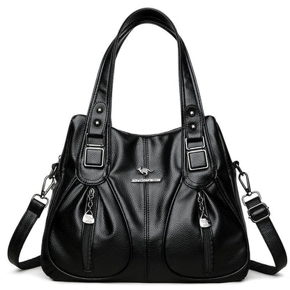 Women’s Multi-Pocket Crossbody Shoulder Handbag