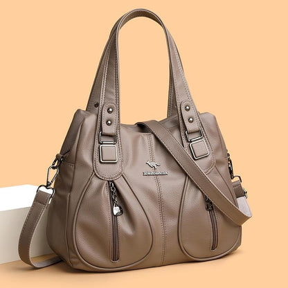 Women’s Multi-Pocket Crossbody Shoulder Handbag