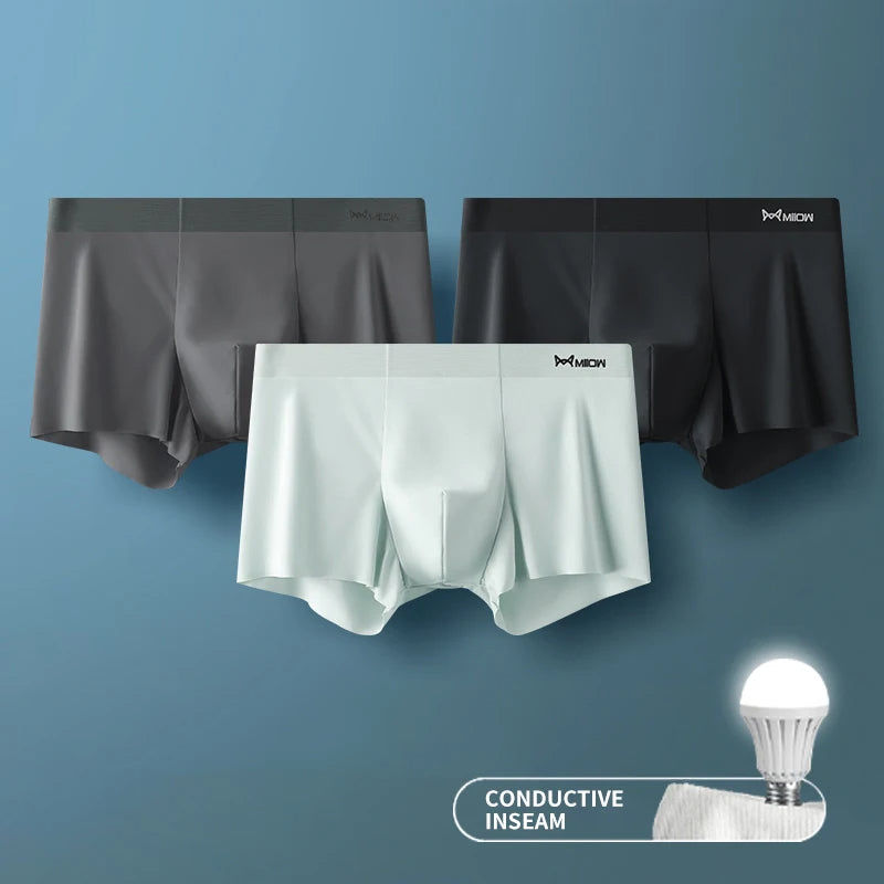 Men's Ice Silk Briefs: Cool & Breathable Comfort