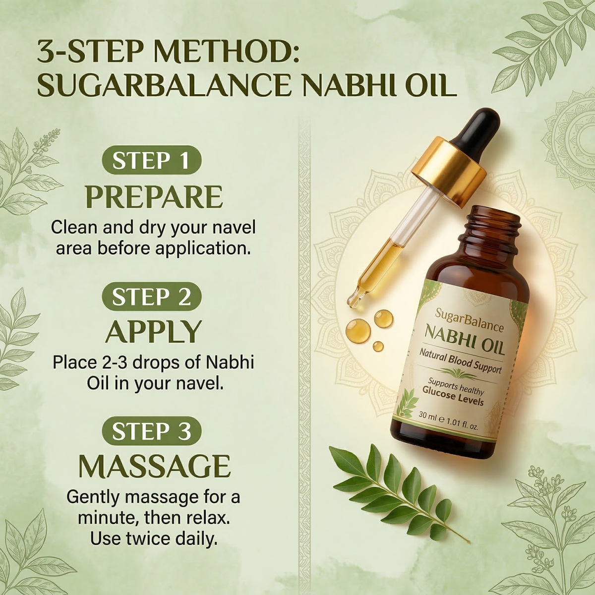 SugarBalance Nabhi Oil